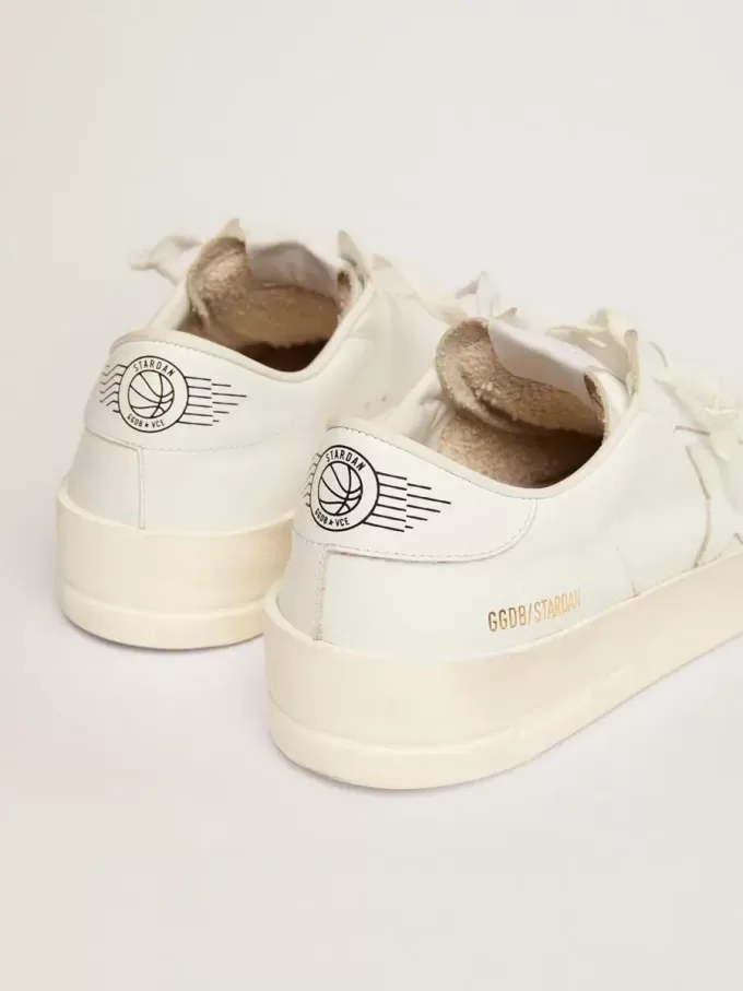 Stardan da donna in pelle total white Stardan da donna in pelle total white