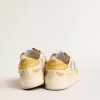 Stardan da uomo in pelle beige con stella e linguetta sul tallone in nabuk color miele Stardan da uomo in pelle beige con stella e linguetta sul tallone in nabuk color miele