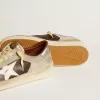 Stardan da uomo in pelle scamosciata e pelle con stella in pelle e linguetta metallica sul tallone Stardan da uomo in pelle scamosciata e pelle con stella in pelle e linguetta metallica sul tallone