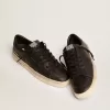 Stardan da uomo in pelle total black Stardan da uomo in pelle total black