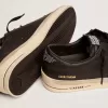 Stardan da uomo in pelle total black Stardan da uomo in pelle total black