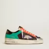 Stardan LAB da donna in vernice e mesh con stella in gomma