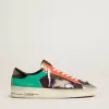 Stardan LAB da uomo in vernice e mesh con stella in gomma