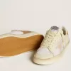 Stardan LTD da donna con stella in pelle beige e linguetta sul tallone in pelle beige coccodrillo Stardan LTD da donna con stella in pelle beige e linguetta sul tallone in pelle beige coccodrillo