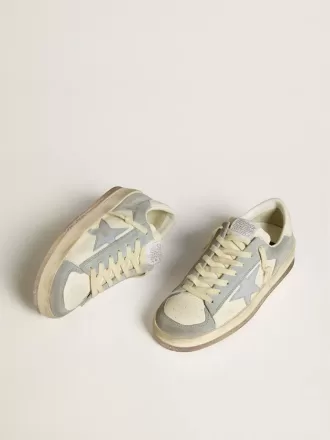 Stardan LTD in nappa e pelle scamosciata con stella in pelle e linguetta sul tallone in nappa Stardan LTD in nappa e pelle scamosciata con stella in pelle e linguetta sul tallone in nappa