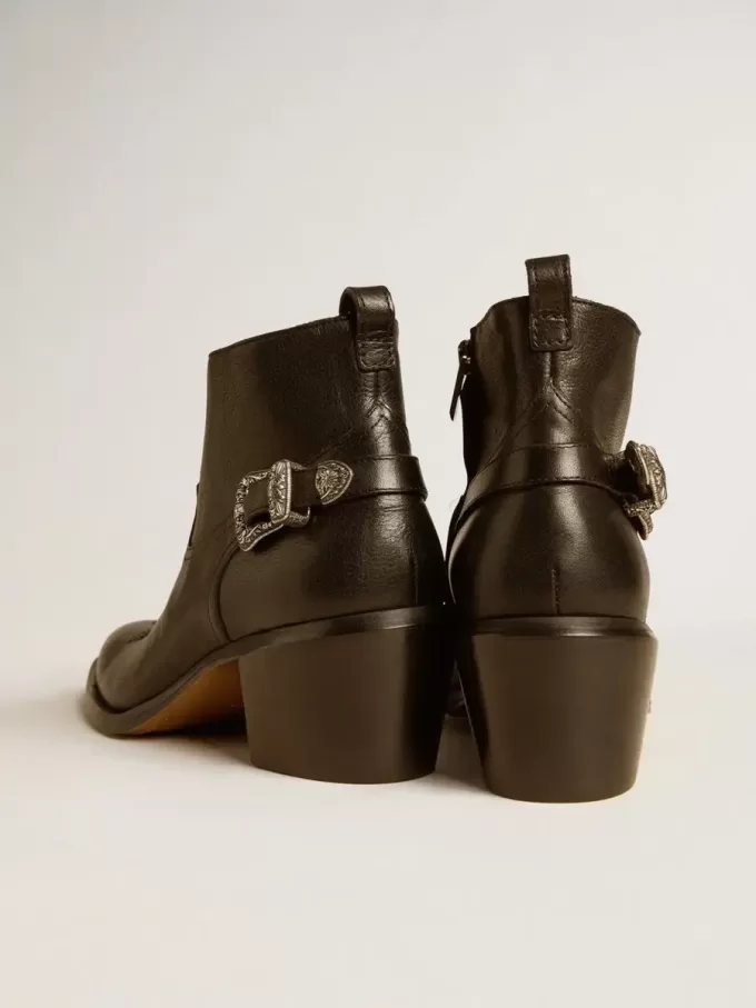 Stivaletti Patty in pelle nera Stivaletti Patty in pelle nera