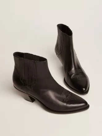 Stivali da donna Sunset in pelle nera