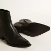 Stivali Debbie da donna in pelle nera Stivali Debbie da donna in pelle nera