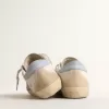 Super-Star bio-based con glitter argento e stella in pelle gialla Super-Star bio-based con glitter argento e stella in pelle gialla