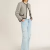 Super-Star da donna con stella in cristallo Swarovski argentato e linguetta sul tallone
