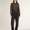 Super-Star da donna con stella in cristallo Swarovski nero e linguetta sul tallone