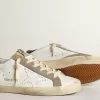 Super-Star da donna con stella traforata e linguetta sul tallone blu notte