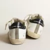 Super-Star da donna con stella traforata e linguetta sul tallone blu notte