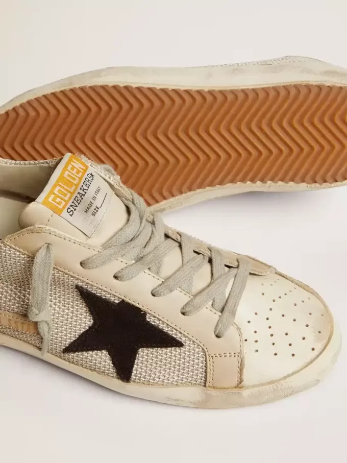Super-Star da donna in pelle con stella nera