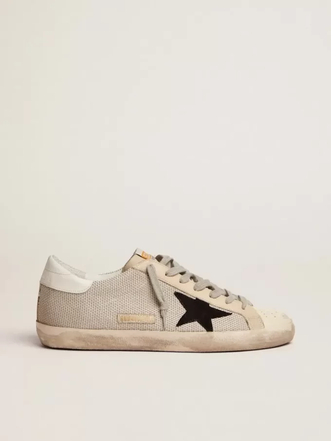 Super-Star da uomo in pelle con stella nera