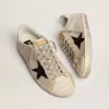 Super-Star da uomo in pelle con stella nera