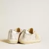 Super-Star LTD da donna con cristalli Swarovski e stella in pelle grigio fumo Super-Star LTD da donna con cristalli Swarovski e stella in pelle grigio fumo