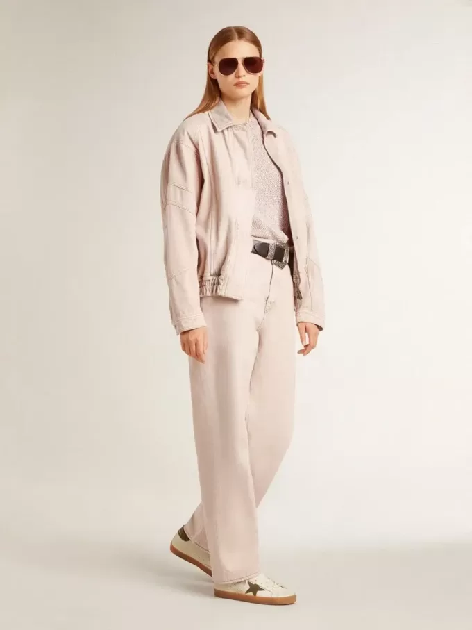Super-Star LTD da donna con stella e linguetta sul tallone in nabuk verde militare Super-Star LTD da donna con stella e linguetta sul tallone in nabuk verde militare