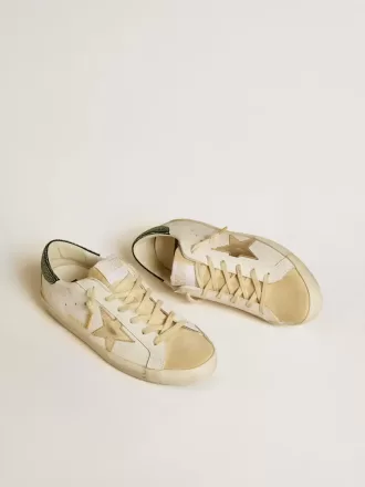 Super-Star LTD da donna con stella in pelle e tallone con cristalli Swarovski Super-Star LTD da donna con stella in pelle e tallone con cristalli Swarovski
