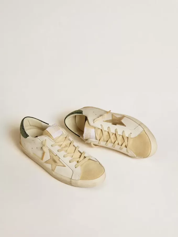 Super-Star LTD da donna con stella in pelle e tallone con cristalli Swarovski Super-Star LTD da donna con stella in pelle e tallone con cristalli Swarovski