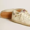 Super-Star LTD da donna in pelle bianca con inserti in microcristalli Swarovski Super-Star LTD da donna in pelle bianca con inserti in microcristalli Swarovski