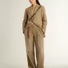 Super-Star LTD da donna in pelle scamosciata blu con stella bianca