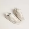 Super-Star LTD da donna in pelle scamosciata con cristalli Swarovski e stella in pelle grigio ghiaccio Super-Star LTD da donna in pelle scamosciata con cristalli Swarovski e stella in pelle grigio ghiaccio