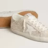 Super-Star LTD da donna in pelle scamosciata con cristalli Swarovski e stella in pelle grigio ghiaccio Super-Star LTD da donna in pelle scamosciata con cristalli Swarovski e stella in pelle grigio ghiaccio