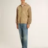 Super-Star LTD da uomo in nabuk con stella in pelle bianca e linguetta blu sul tallone