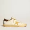 Super-Star LTD da uomo in nappa con stella in pelle scamosciata e linguetta marrone sul tallone