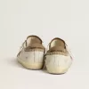 Super-Star LTD da uomo in pelle nappa con stella in pelle arancione e linguetta sul tallone in camoscio tabacco Super-Star LTD da uomo in pelle nappa con stella in pelle arancione e linguetta sul tallone in camoscio tabacco