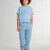T-shirt azzurra con stampa per bambino T-shirt azzurra con stampa per bambino