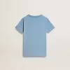 T-shirt azzurra con stampa per bambino T-shirt azzurra con stampa per bambino