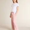 T-shirt bianca e argento con logo e maxi stella in glitter argento