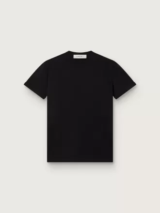 T-shirt da donna regular fit effetto consumato in nero T-shirt da donna regular fit effetto consumato in nero
