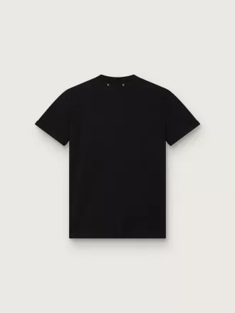 T-shirt da donna regular fit effetto consumato in nero T-shirt da donna regular fit effetto consumato in nero
