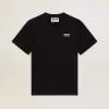 T-shirt della collezione Black Star con logo bianco a contrasto e stella T-shirt della collezione Black Star con logo bianco a contrasto e stella