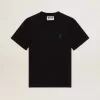 T-shirt della collezione Black Star con stella tono su tono sul davanti T-shirt della collezione Black Star con stella tono su tono sul davanti