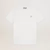 T-shirt della collezione White Star con stella in glitter dorato sul davanti T-shirt della collezione White Star con stella in glitter dorato sul davanti