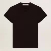 T-shirt effetto consumato Golden Collection in nero vintage