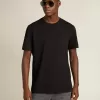 T-shirt effetto consumato Golden Collection in nero vintage