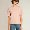 T-shirt rosa cipria con logo rovesciato sul retro – Capsule Jersey T-shirt rosa cipria con logo rovesciato sul retro – Capsule Jersey