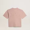 T-shirt rosa cipria con logo rovesciato sul retro – Capsule Jersey T-shirt rosa cipria con logo rovesciato sul retro – Capsule Jersey
