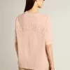 T-shirt rosa cipria con logo rovesciato sul retro – Capsule Jersey T-shirt rosa cipria con logo rovesciato sul retro – Capsule Jersey