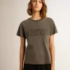 T-shirt slim fit effetto consumato in grigio antracite T-shirt slim fit effetto consumato in grigio antracite