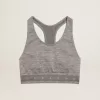 Top sportivo grigio melange Top sportivo grigio melange