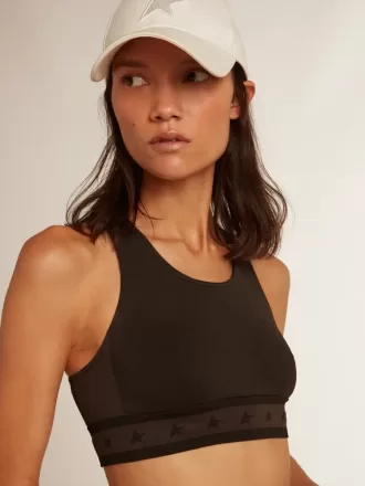 Top sportivo nero