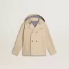 Trench da bambino con gilet interno removibile Trench da bambino con gilet interno removibile