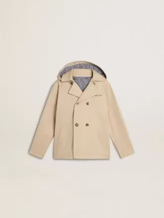 Trench da bambino con gilet interno removibile