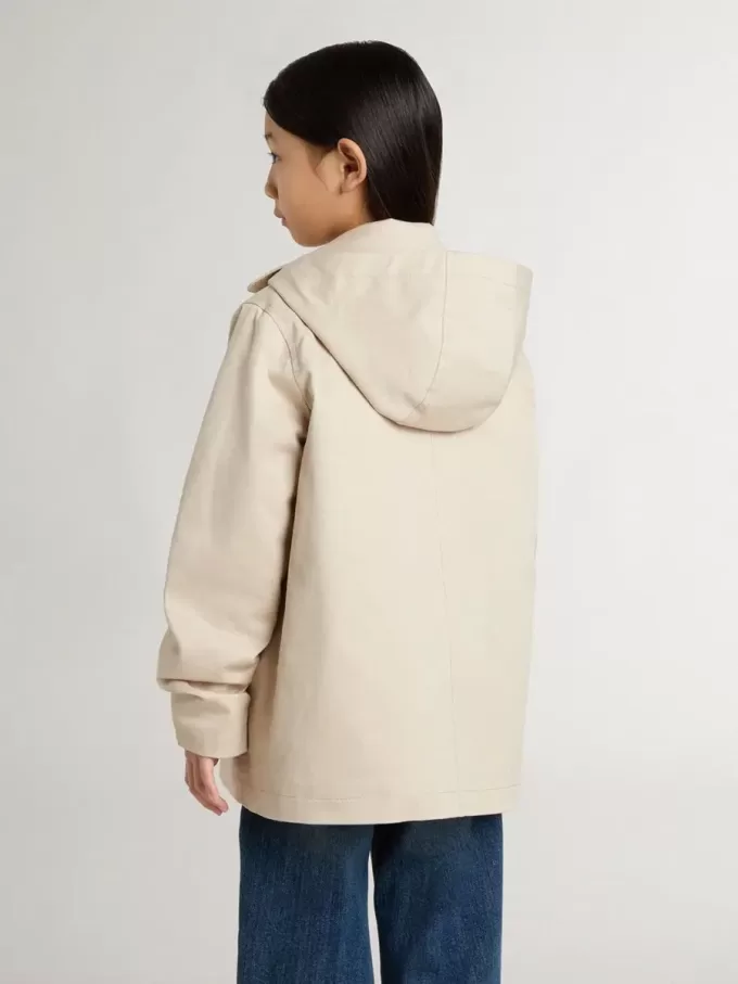 Trench da bambino con gilet interno removibile Trench da bambino con gilet interno removibile